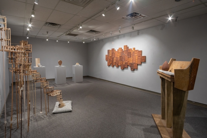 "I Love to Tell the Story" installation view at Union University, 2018